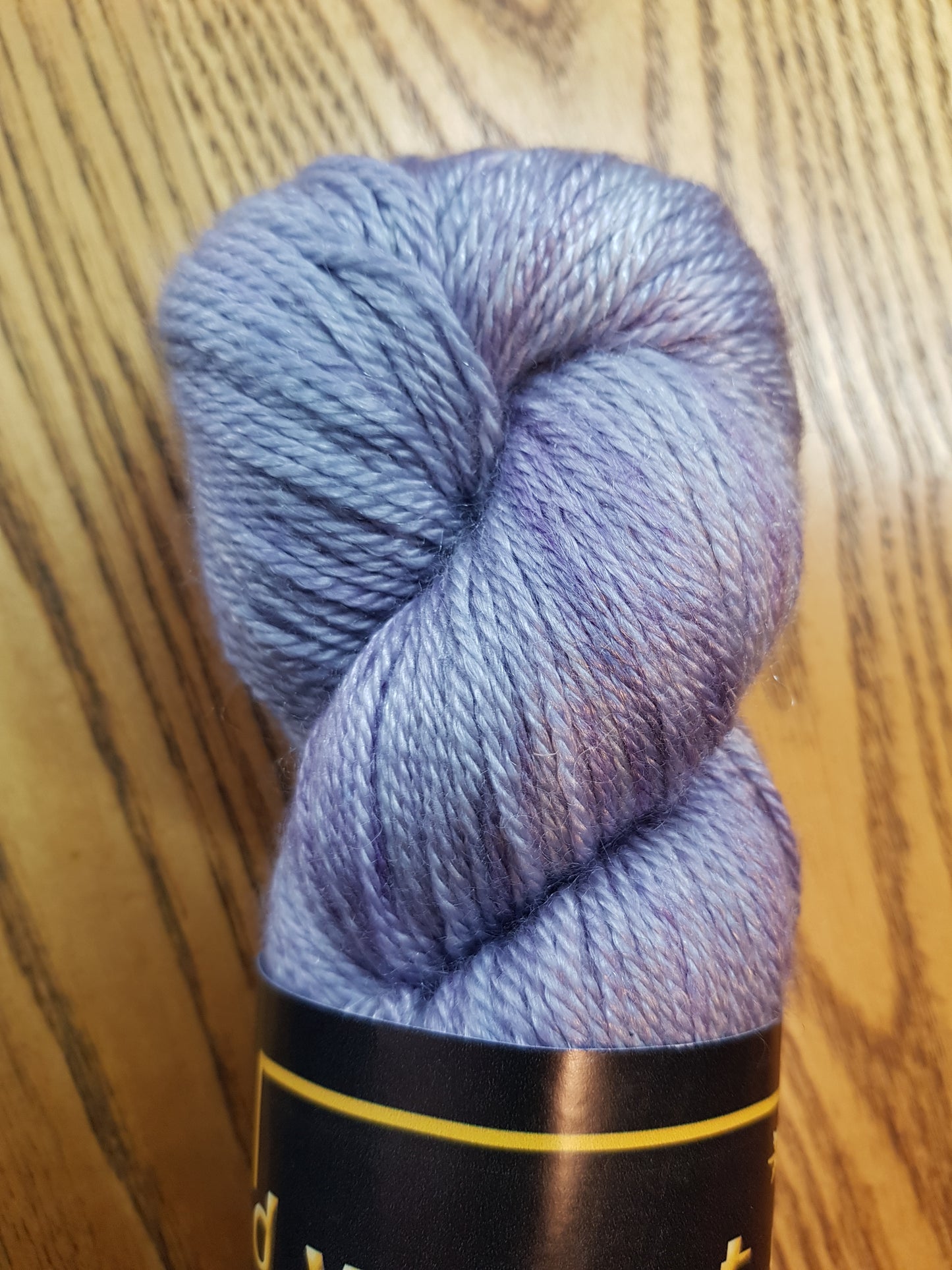 100G Merino/Tencel hand dyed luxury Yarn 4 Ply- "Lavender Haze" - SALE ITEM