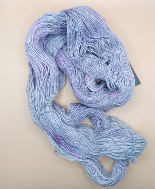 100G Merino/baby Alpaca/Silk hand dyed Yarn 4 Ply- "Lavendula"