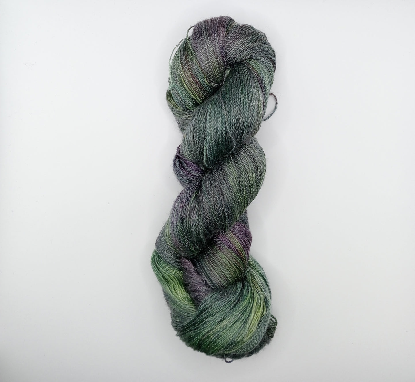 100G Merino/Tencel hand dyed luxury Lace Weight Yarn - "Oceanic"