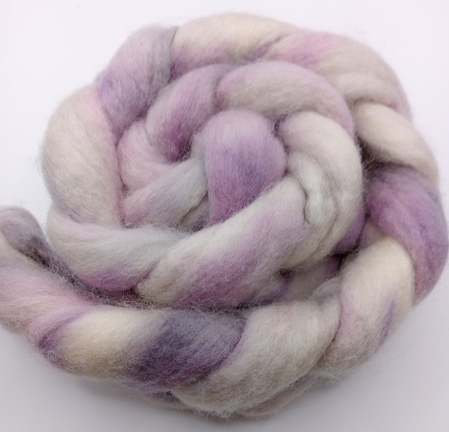 "Lupin" Bluefaced Leicester hand dyed luxury blend 100g"