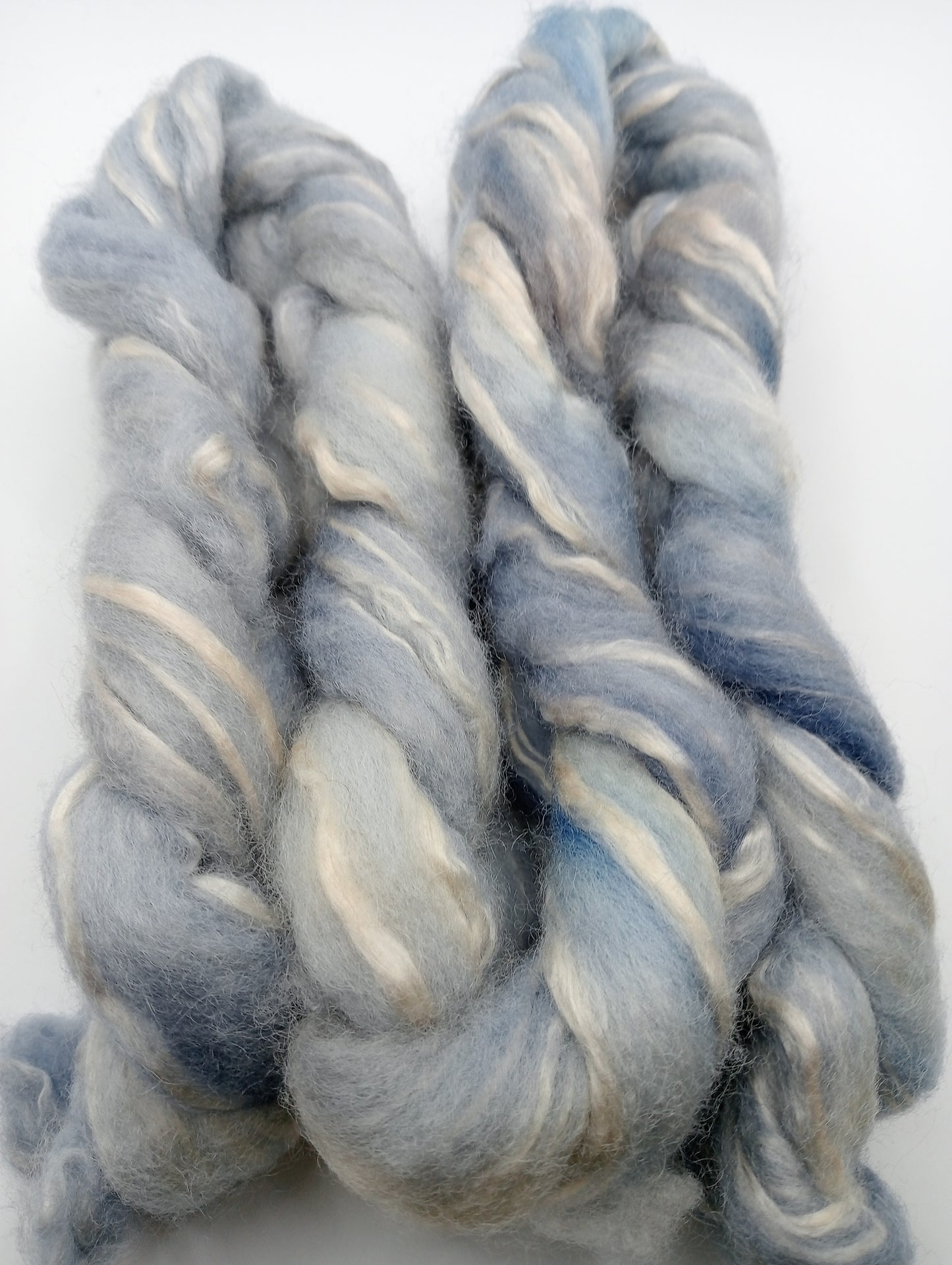 "Albacore" Bluefaced Leicester/Seacell hand dyed luxury blend 100g"