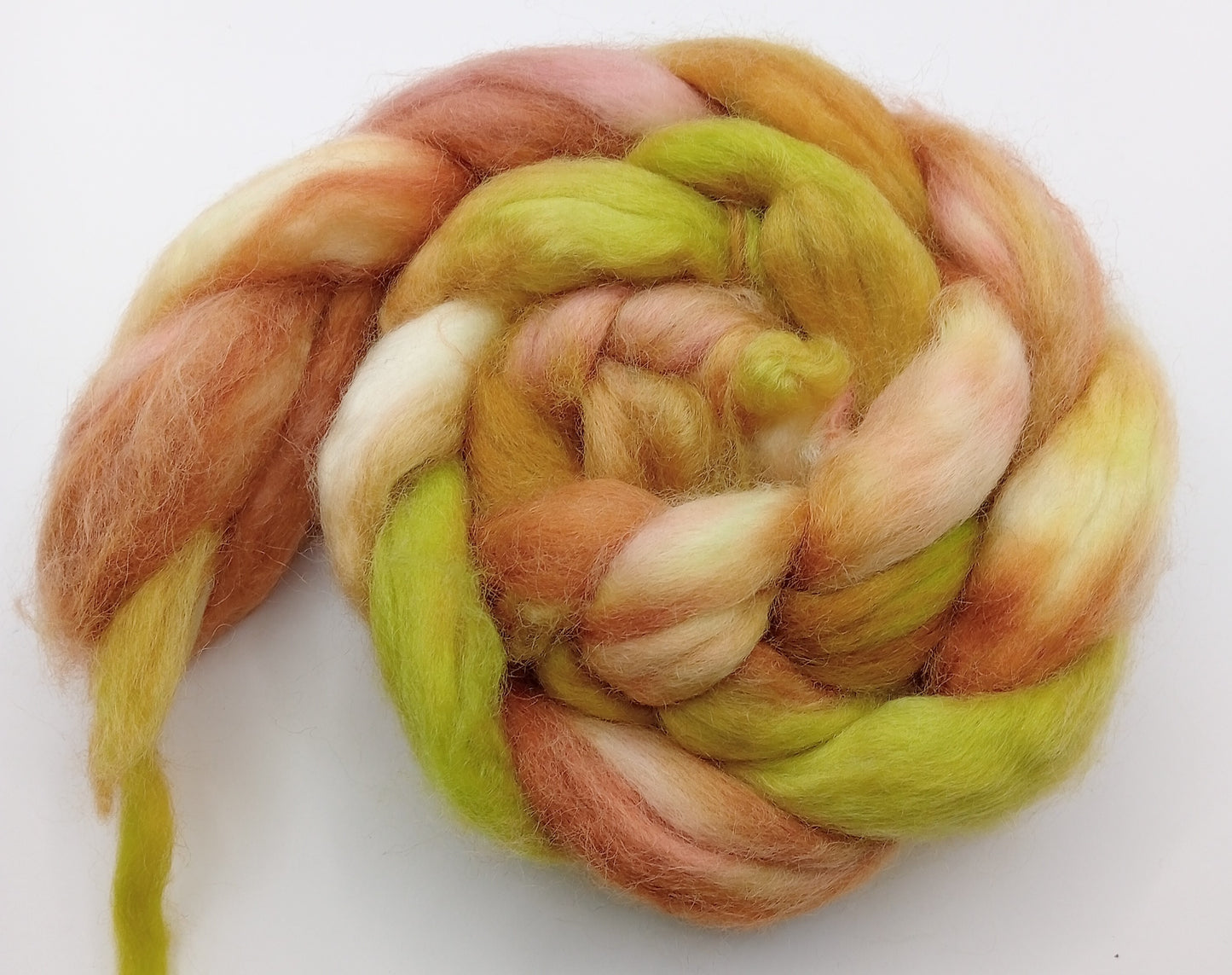 50G Hand dyed Cashgora- "Rosebud"