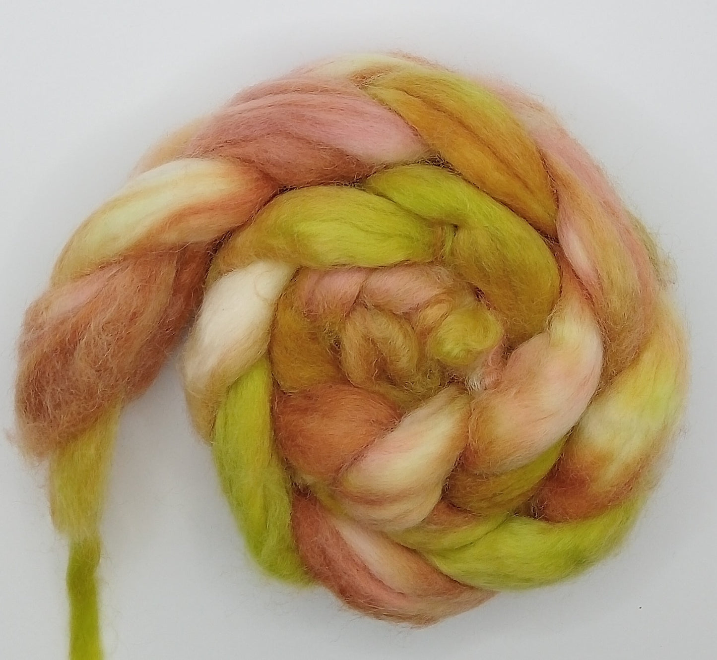 50G Hand dyed Cashgora- "Rosebud"