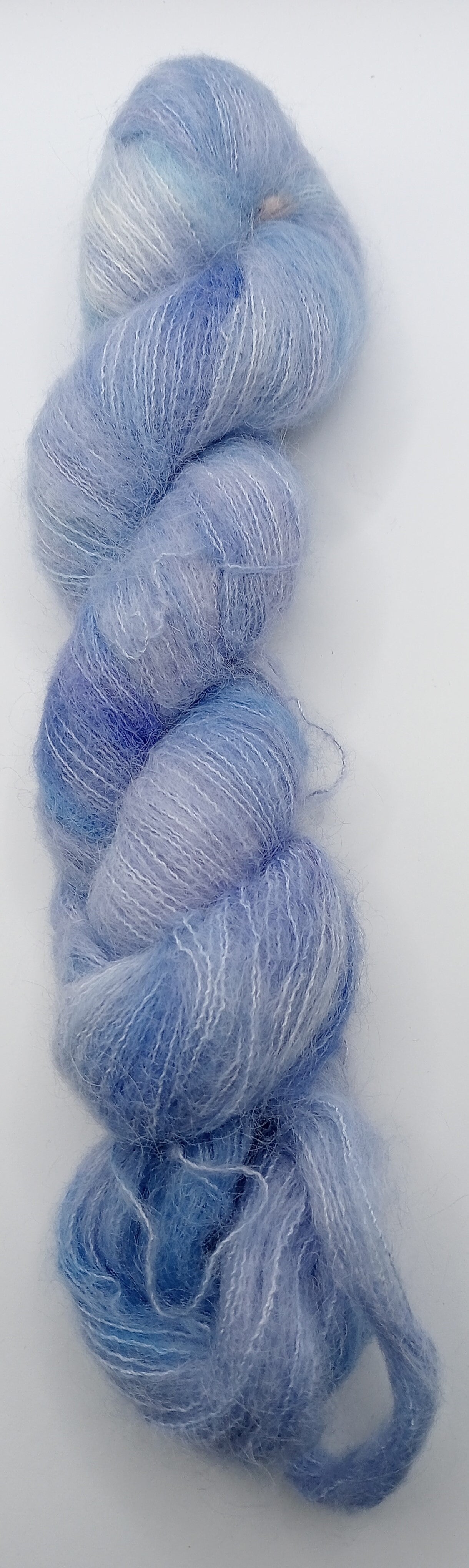 "Delphinium" - Baby Suri Alpaca/Mulberry Silk