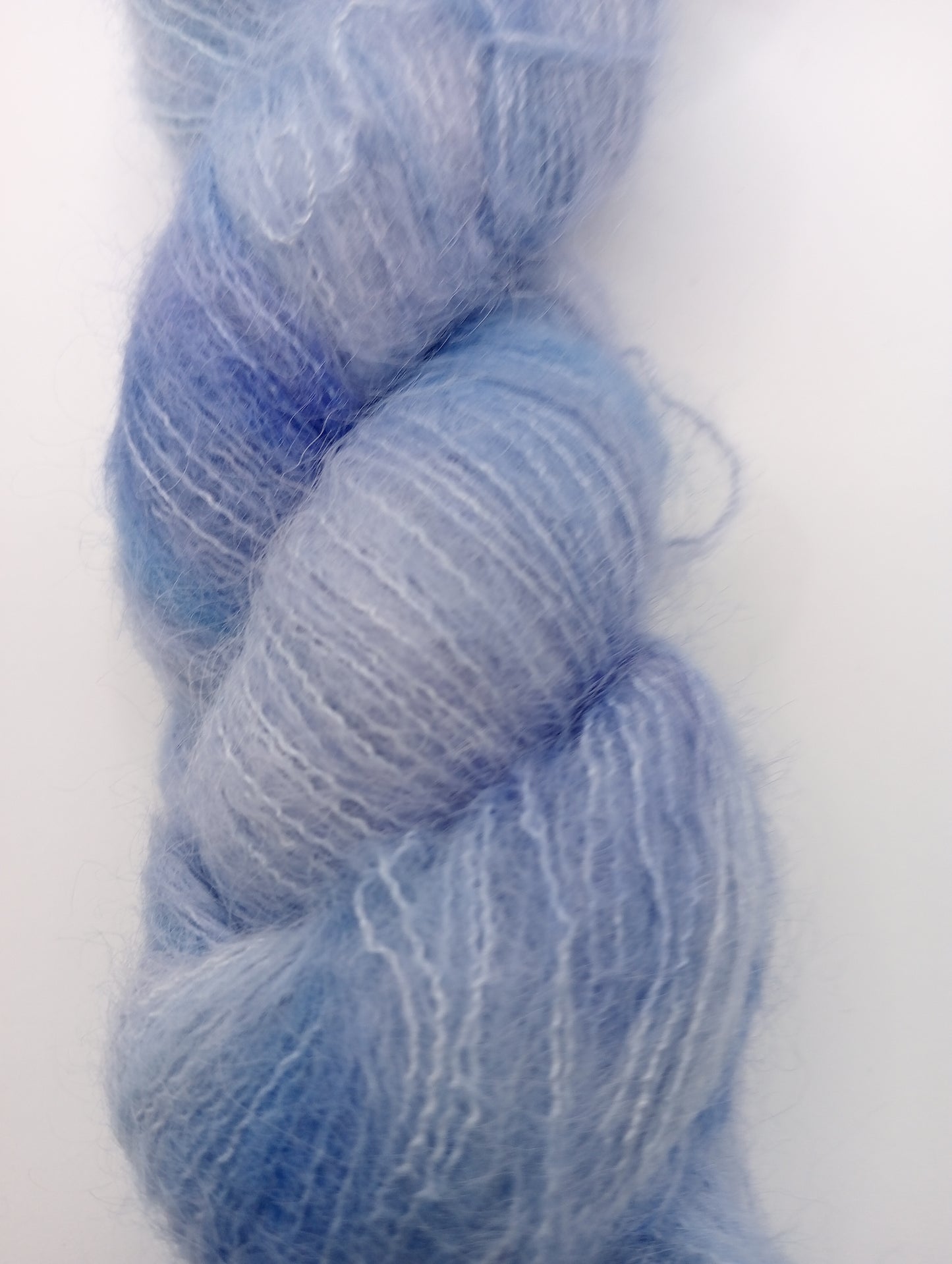 "Delphinium" - Baby Suri Alpaca/Mulberry Silk