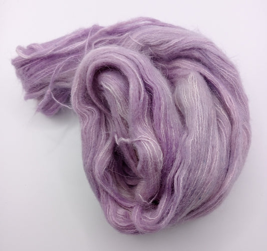 "Violet Whisper" - Baby Suri Alpaca/Mulberry Silk