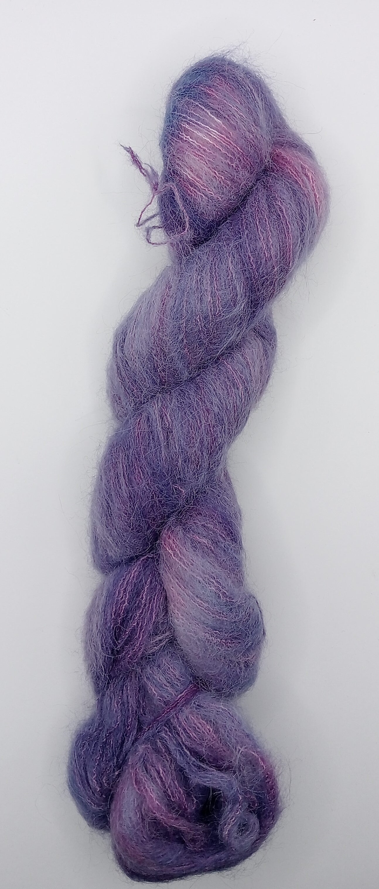 "Grape" - Baby Suri Alpaca/Mulberry Silk