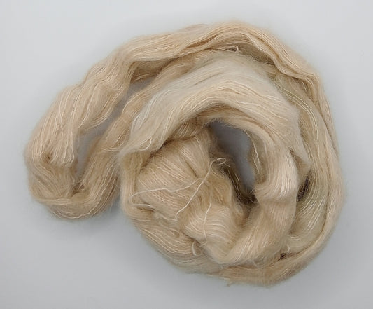 "Walnut" - Baby Suri Alpaca/Mulberry Silk