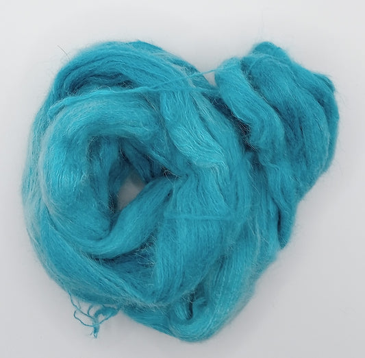 "Turquoise" - Baby Suri Alpaca/Mulberry Silk