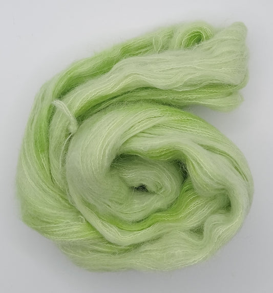 "Limes" - Baby Suri Alpaca/Mulberry Silk