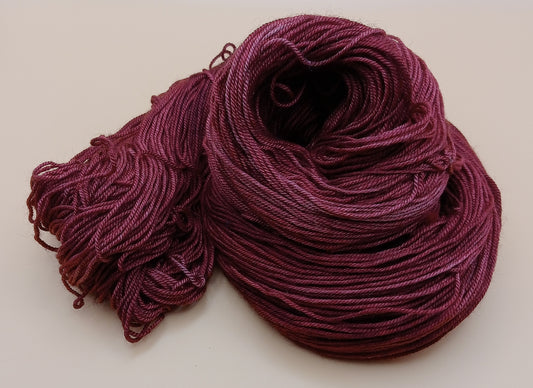 100G Merino/Silk/Yak hand dyed luxury Yarn 4 Ply- "Flora"