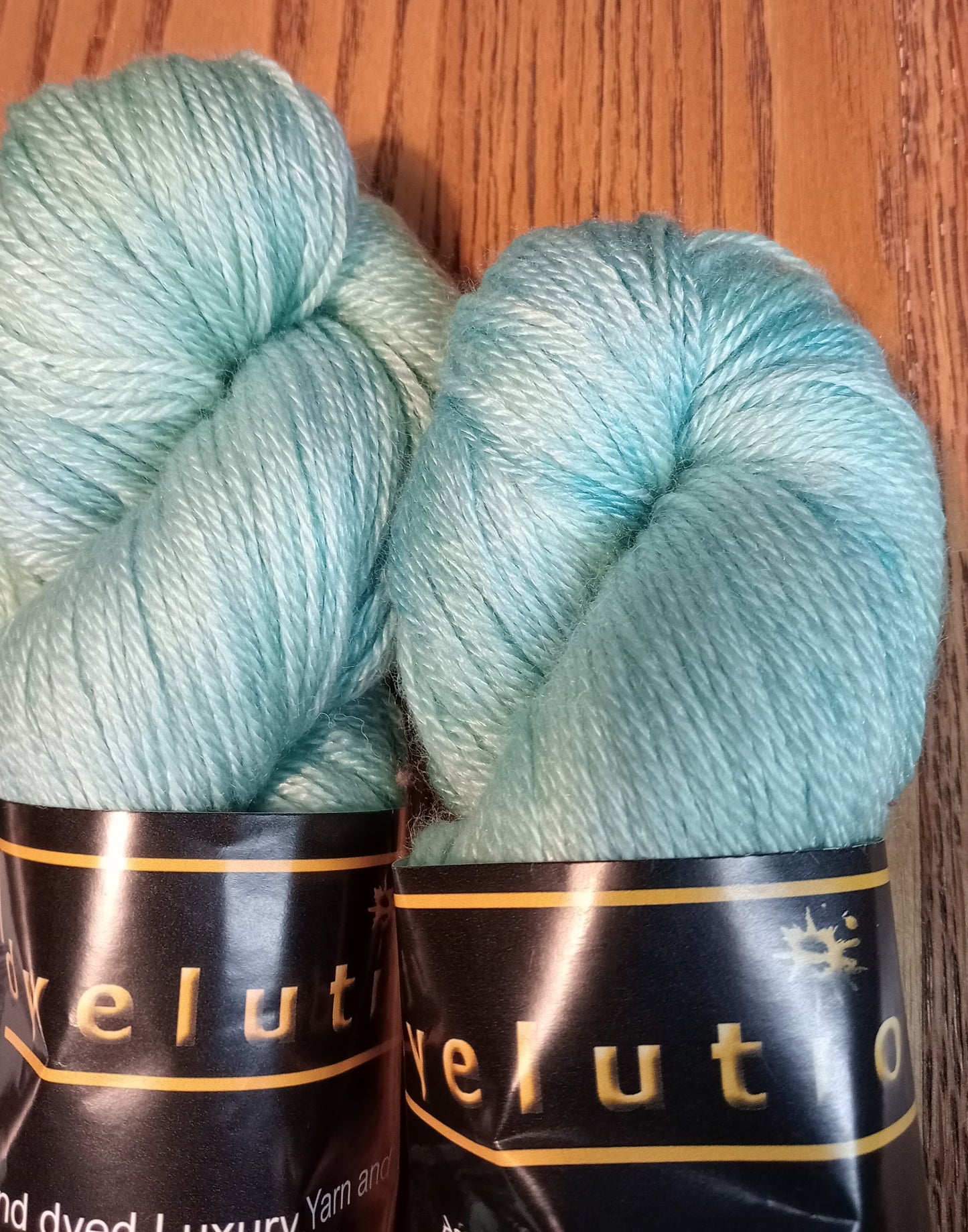 100G Merino/Tencel hand dyed luxury Yarn 4 Ply- "Celadon"