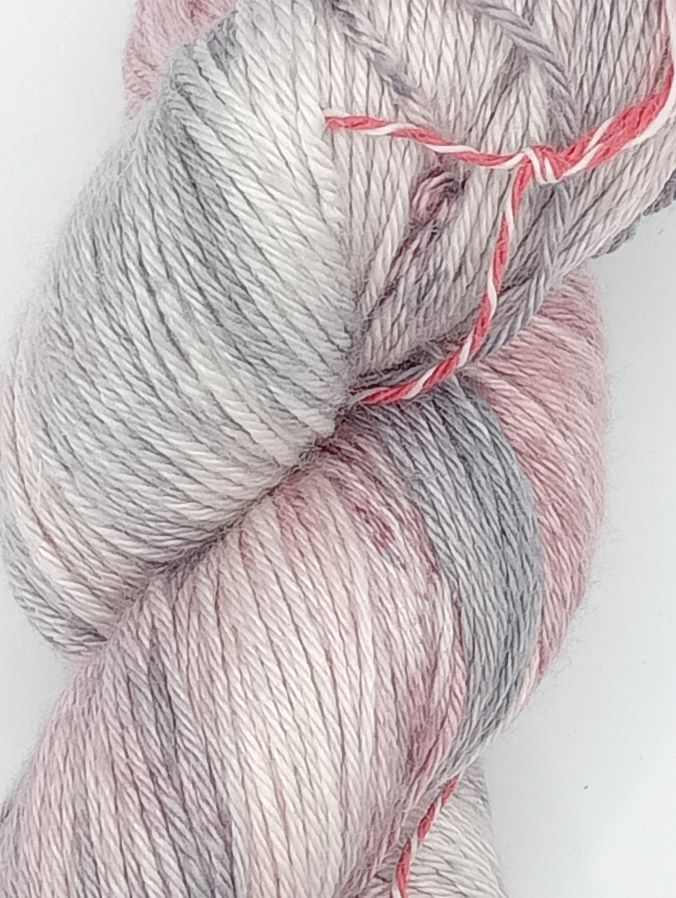 100G Merino/Alpaca/Silk hand dyed Yarn 4 Ply- "Cymbidium"