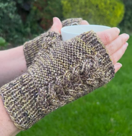 Knitted Hazel Mitts Pattern